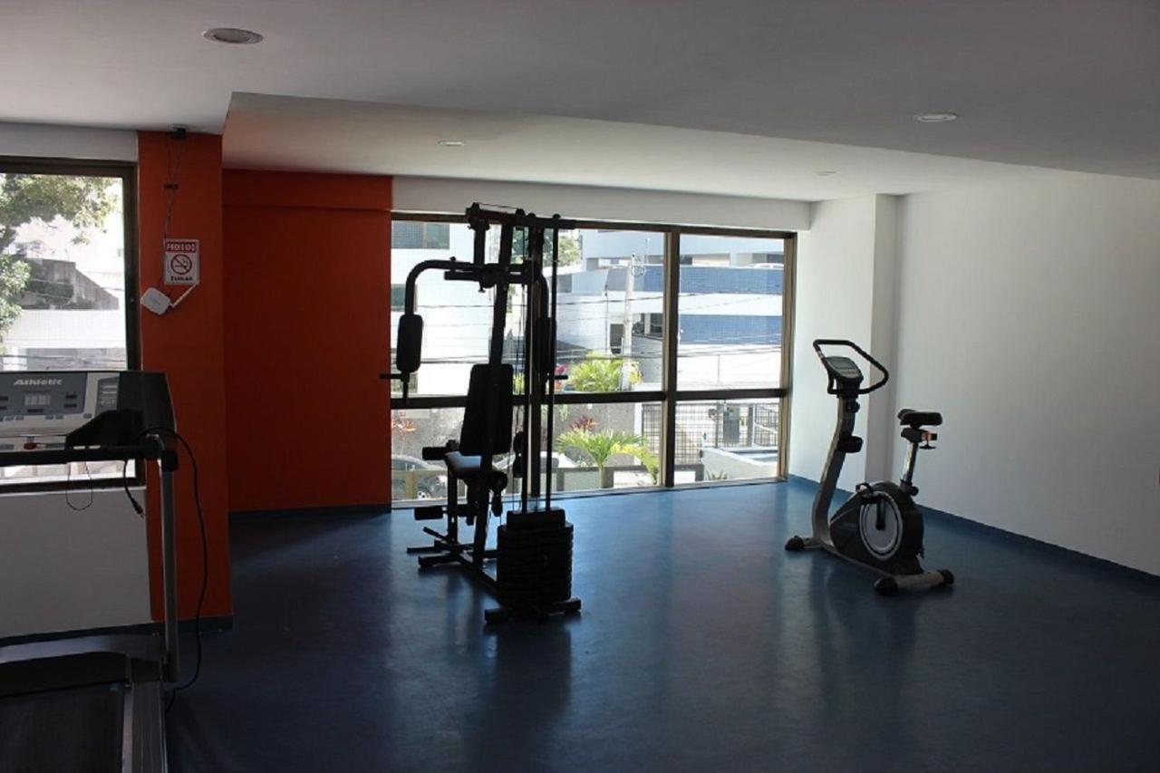 Excelente Flat Em Setubal Boa Viagem Ate 3 Pessoas Cercado Por Restaurantes E Supermercados Pm805 Ресифи Екстериор снимка